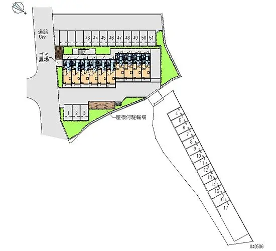 ★手数料０円★町田市相原町　月極駐車場（LP）